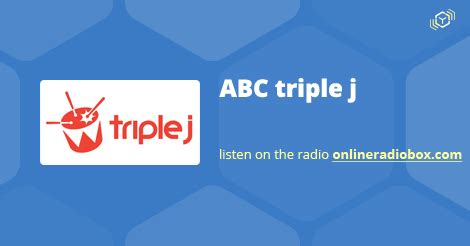 triple j chanel|Triple J listen live.